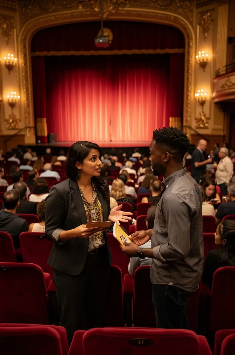Community members engaging in inclusive event activities
